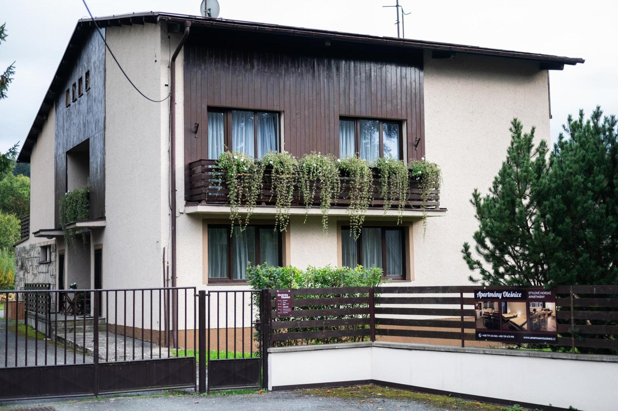 Apartmány Olešnice Olesnice v Orlickych horach Exterior foto